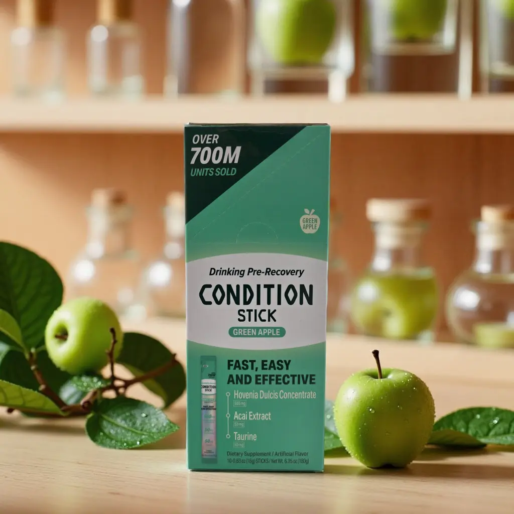 Condition Stick (Green Apple Flavor) - Drinking Recovery / Over 700M Units Sold