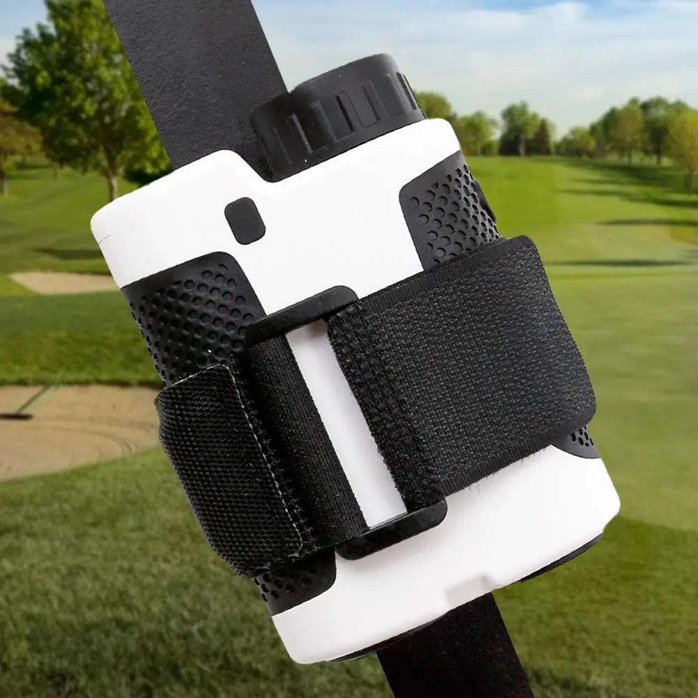 Rangefinder Mount Strap for Golf Cart Railing, Adjustable Rangefinder Mount/Holder/Strap/Band with   Securely Attach to  Rail/Bar/Frame of Golf Cart