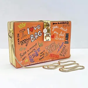 Bold Graffiti Crossbody Bag