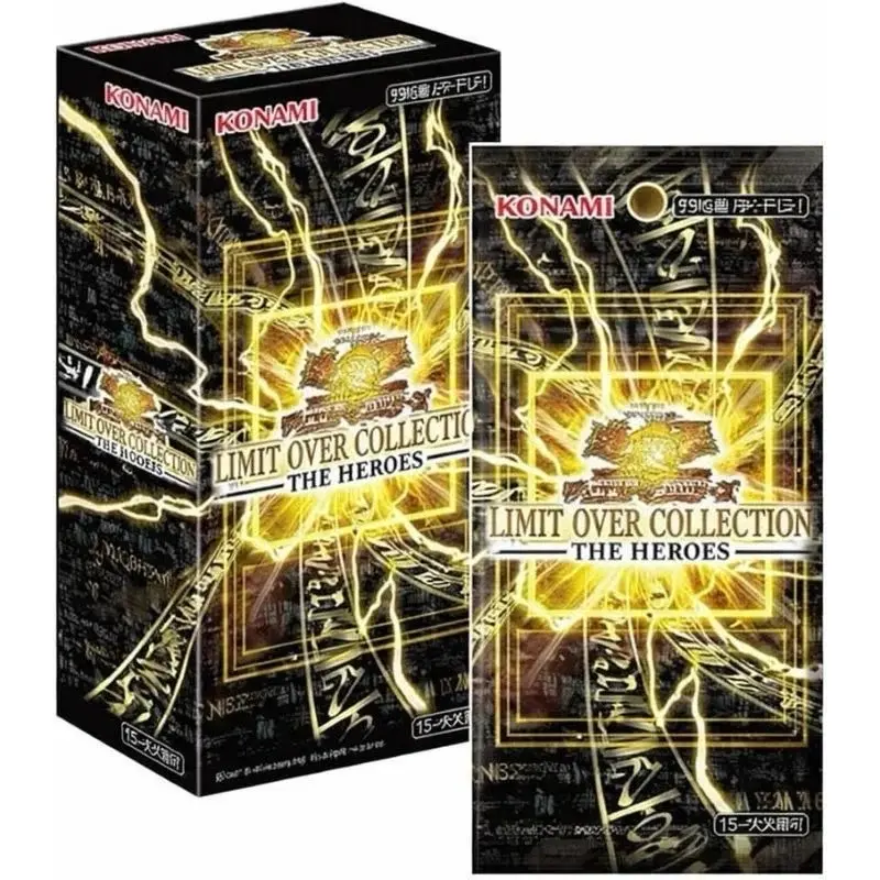 Yugioh Limit Over Limit Collection The Heroes Booster Box (Buy 3 get Promo Pack) - TikTok Shop Yugioh Limit Over Limit Collection The Heroes Booster Box (Buy 3 get Promo Pack) - TikTok Shop