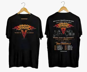 Sammy Hagar 2026 Best Of All Worlds Tour T Shirt Size S-5XL