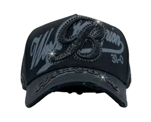 31 HATS X DAVID BENAVIDEZ 31-0 BLACK SNAPBACK HAT ONLY! 31BNVDZ31-0 BLKGRY