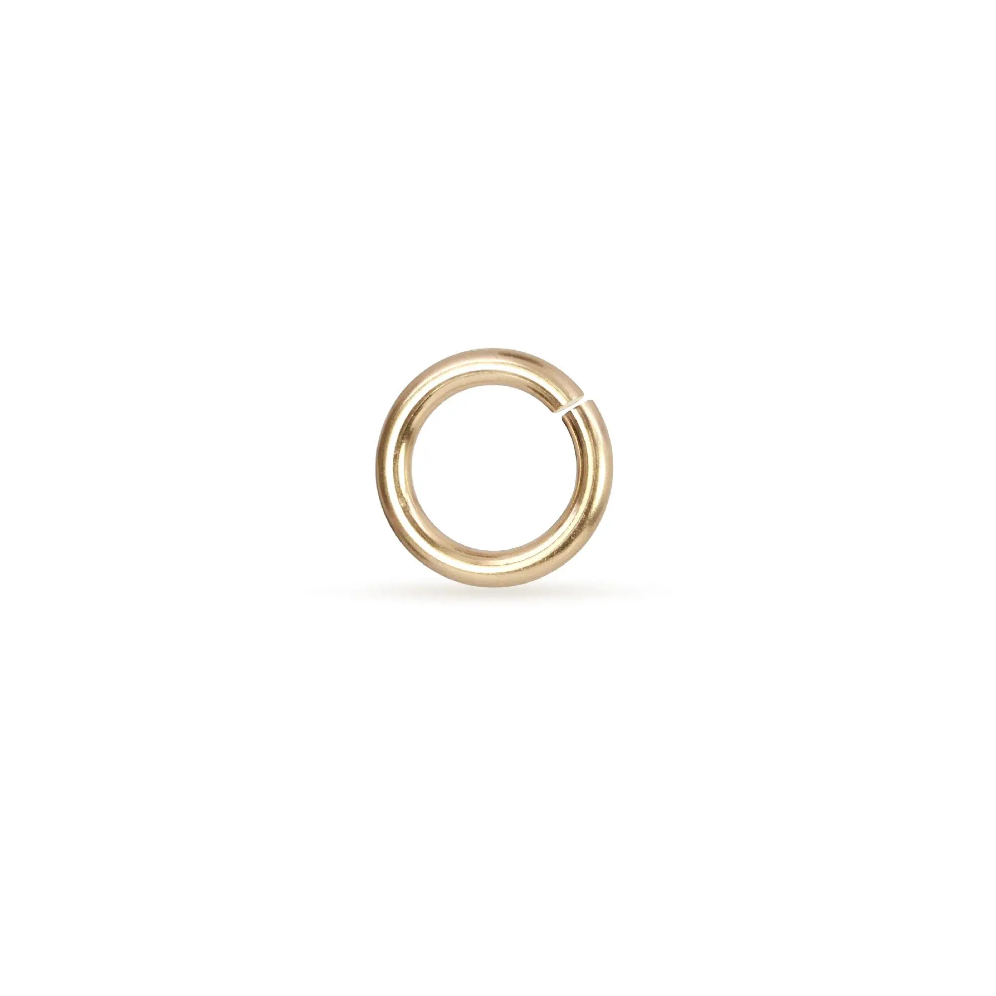 14Kt Gold Filled 18ga 10mm Open Jump Ring - 10pcs/pack