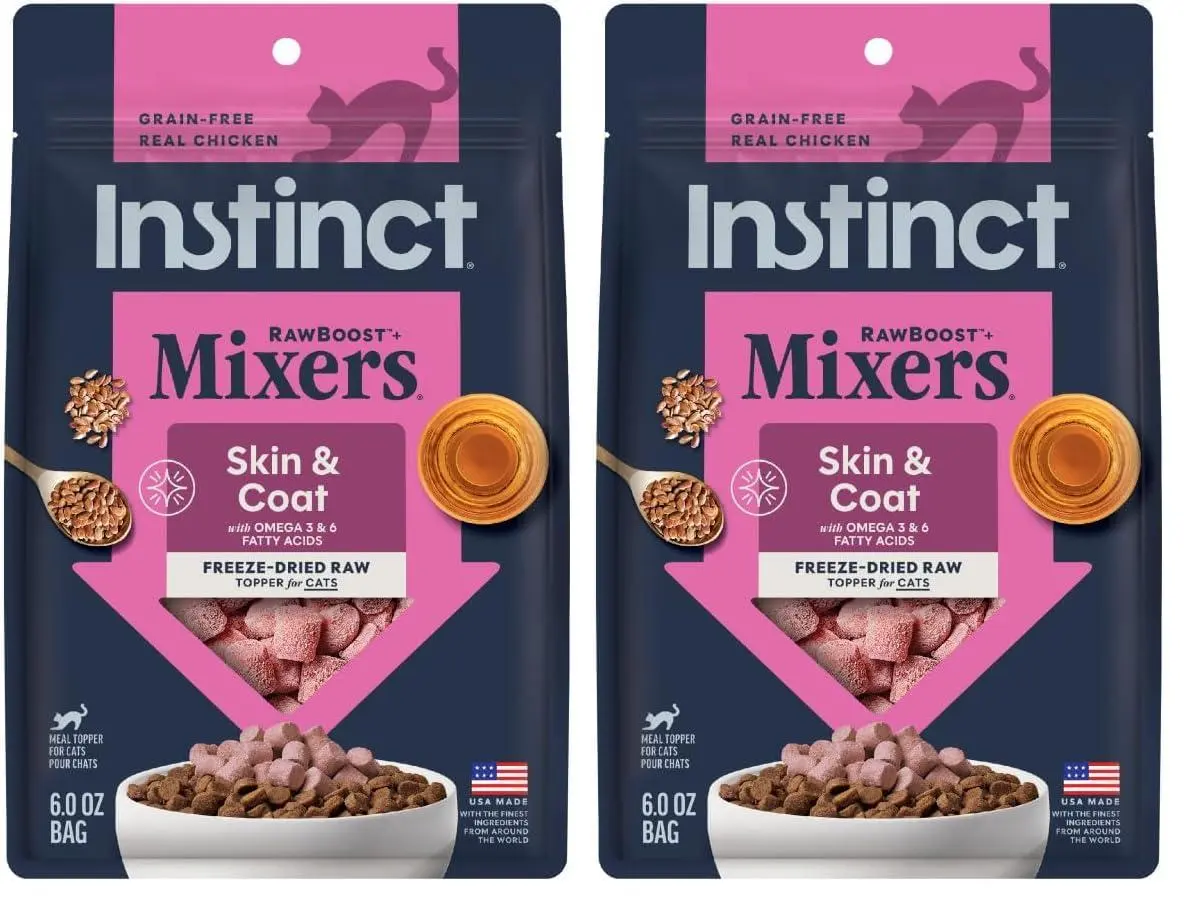 Instinct Freeze Dried Mixers, Cat Food Toppers, Digestive Health, 5.5 oz