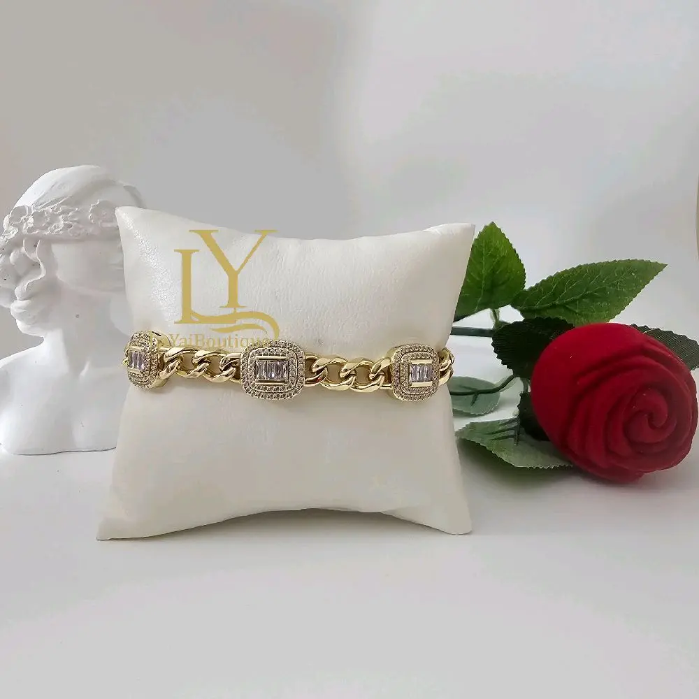 LaYaiBoutique #1878 High quality 14k gold plated bracelet