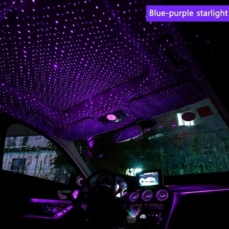 Nuovo caricabatteria da auto retrattile aggiornato 4 in 1 con Starlight