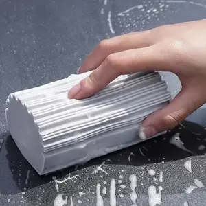 Car Damp Clean Duster Sponges Reusable Eraser Brush Blinds kitchen Window Sponge humedo Duster Cleaning Tools Auto Accessories