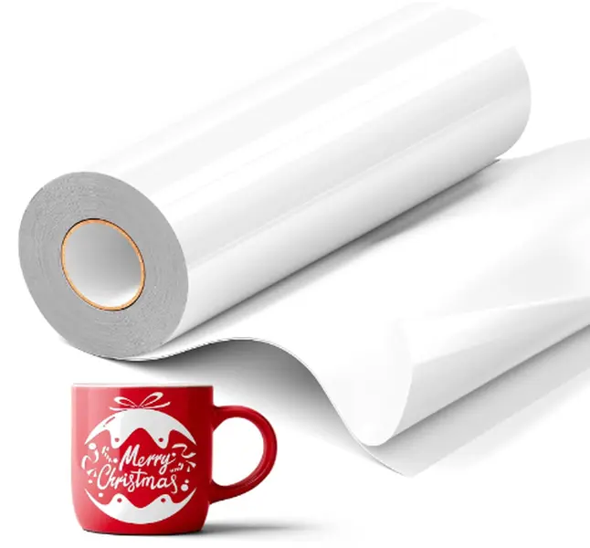 White Permanent Vinyl Roll for Cricut Silhouette White Permanent Vinyl Roll for Cricut Silhouette