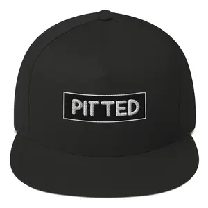 PITTED Classic Flat Bill Hat – Bold Style & Comfort