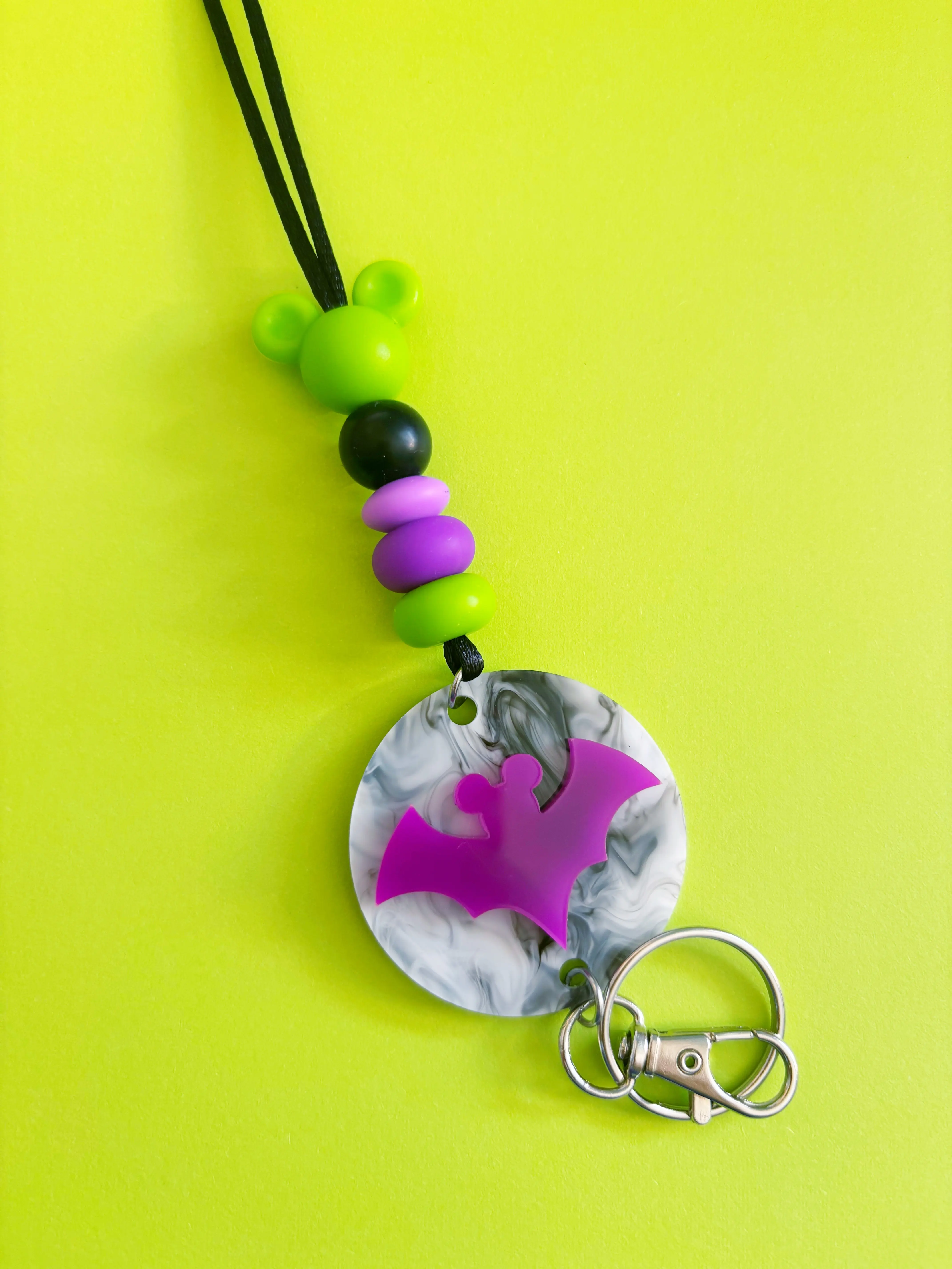 Halloween Bat // Teacher Lanyard