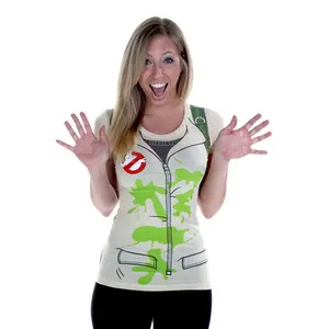 Slimed Ghostbusters Costume T-Shirt for Women