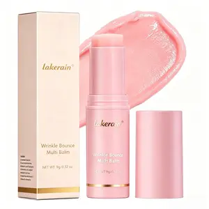 Pink Collagen Volume MultiBalm IAll In One Volufiline, PDRN, NAD StickforYouthful-Looking, Helping Look of FineLines,Firming Care, Anti-Aging-Care I ForUnder-Eyes,Neck, Forehead, Smile Lines, LipCare I KoreanSkincare