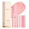 Pink Collagen Volume MultiBalm - 1-In-1 Korean Skincare Cosmetic Stick with Volufiline, PDRN, NAD - Smooth, Hydrating Moisturizer for Under-Eyes, Lips, Smile Lines - Anti-Aging, Firming, Fine Lines Care - Daily Use, Ideal Gift