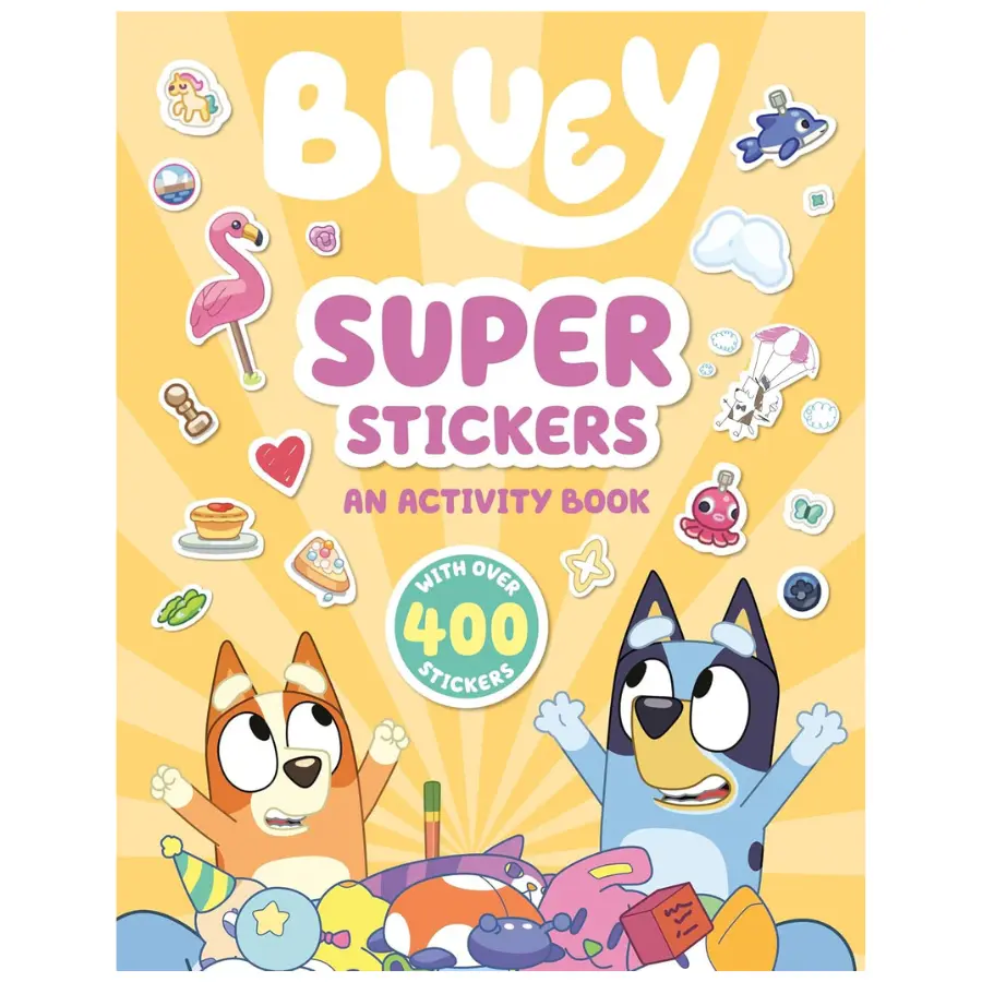 Bluey: Super Stickers: An Activity Book with Over 400 Stickers