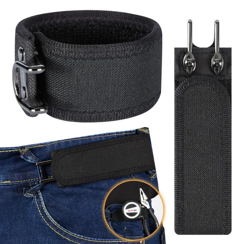 AnHao Tactical Metal Hook Elastic Belt (Unisex) - Patented No - Buckle Invisible Design | Soft Adjustable Side TikTokShopBlackFriday