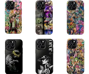 JoJo's Bizarre Adventure Anime Phone Case For IPhone 11 12 13 14 15 16 Pro Max Plus X SE, Samsung S21 S22 S23 S24 S25 0VL