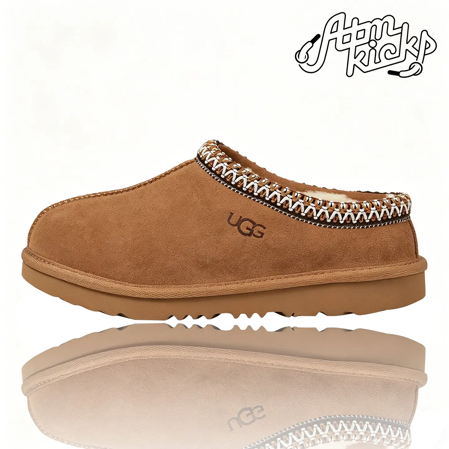 UGG Tasman II Slipper Chestnut (Kids) 1019066K-CHE Authentic Shoes Footwear Sneaker Trainer Comfortable Walking Fashion Trending Gift