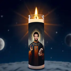Bears QB Celebrity Prayer Candle