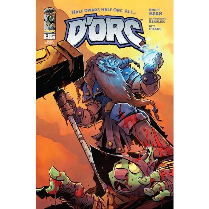 D'ORC ISSUE #3 - Image Comics (2026) - Brett Bean