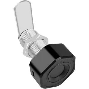 Biometric Drawer Lock 30mm Zinc Alloy Cabinet Lock with Fast Identification for Home Office Nightstand Chest Drawers Cupboards Bins Cabinets Single Door Use(Black)