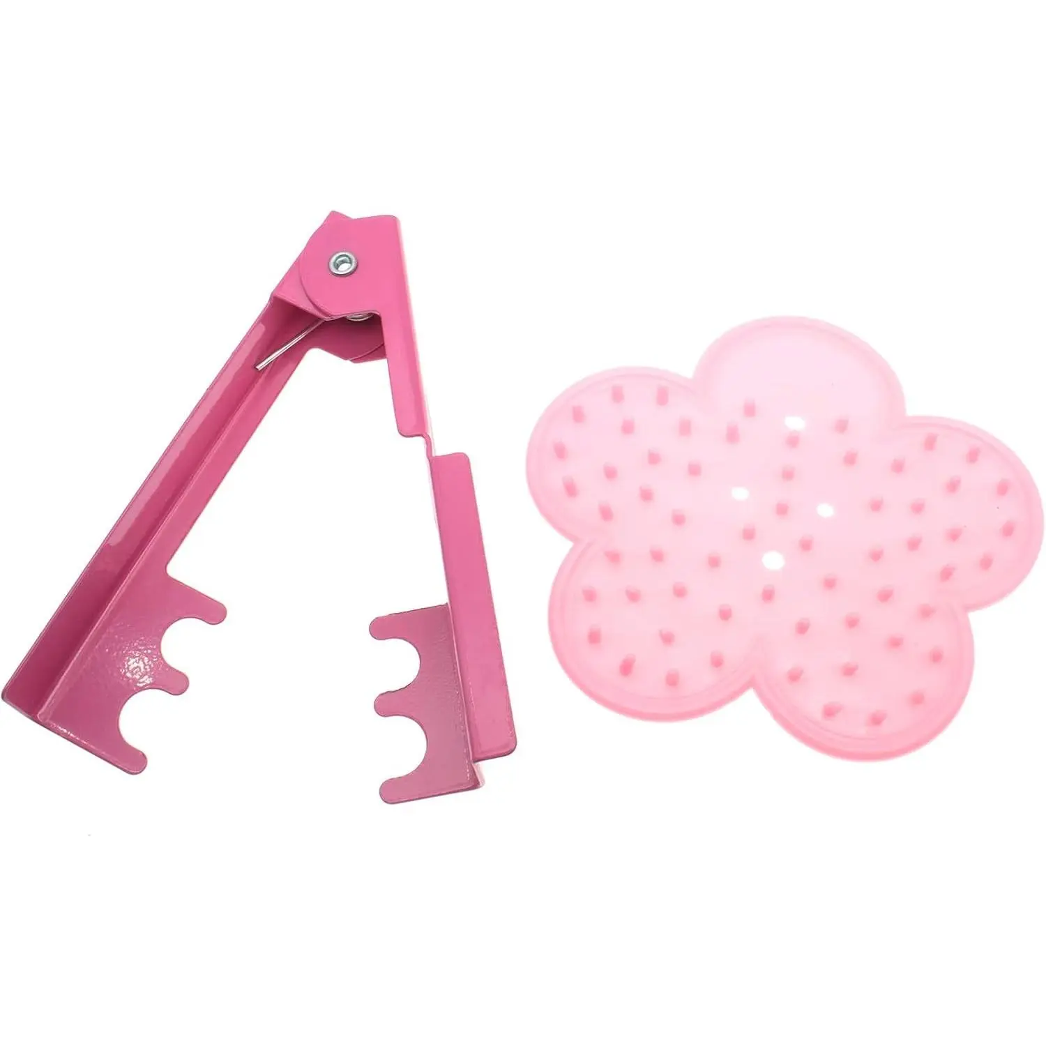 1 Set Rose Stem Leaf Thorn Stripper Stripping Tool Thorn Remove | Pink