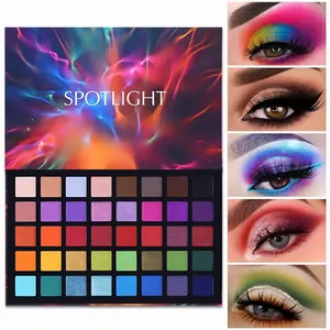 Eyeshadow Palette Professional  Eye Shadow Matte Shimmer Makeup Pallet Highly Pigmented Colorful Powder Long Lasting Waterproof Eye Shadow