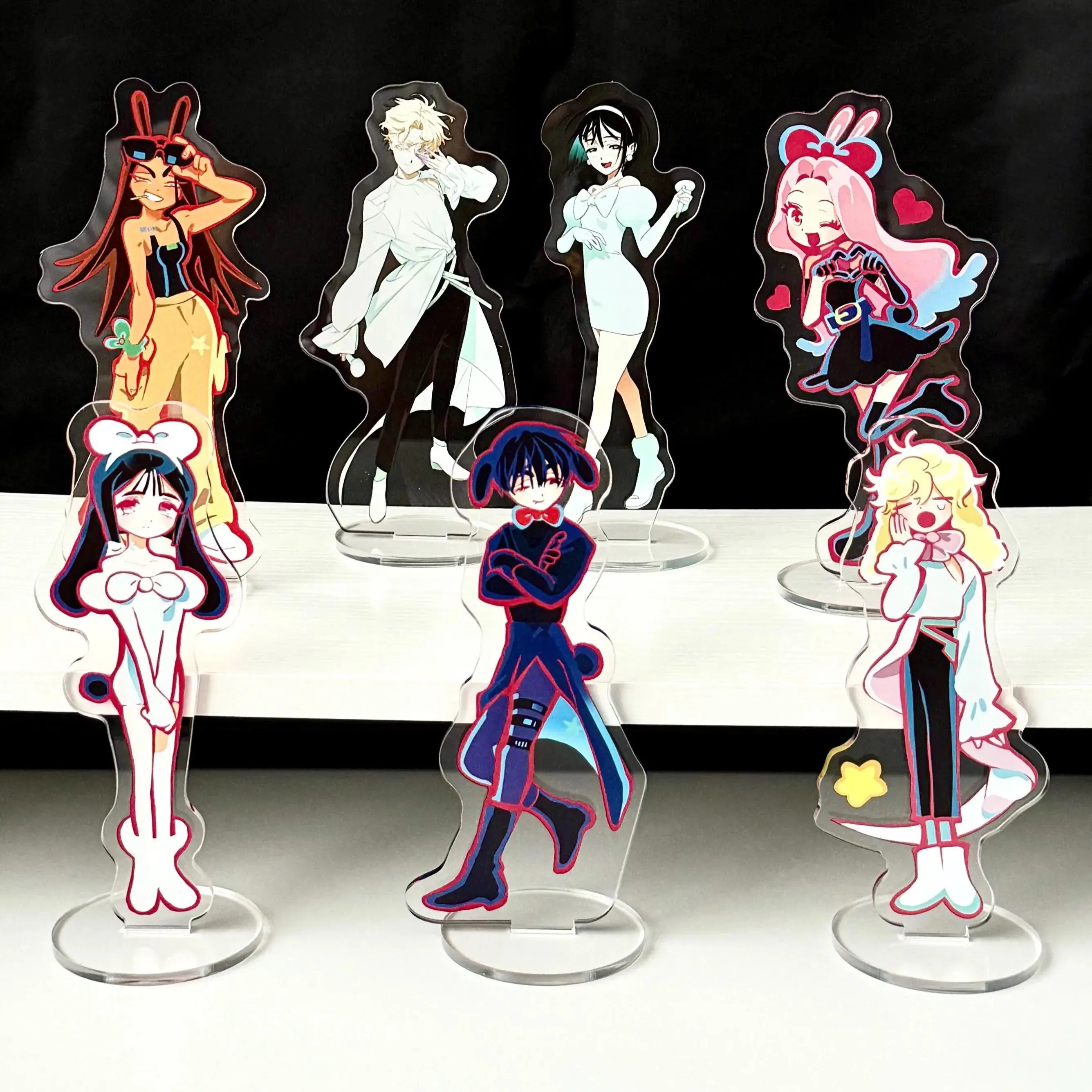 Alien Stage Acrylic Standee, Double-Sided Acrylic Stand, Ivan, Luka, Sua, Hyuna, Till, Mizi, Anime Gift, Birthday Gift, Gift for Friends