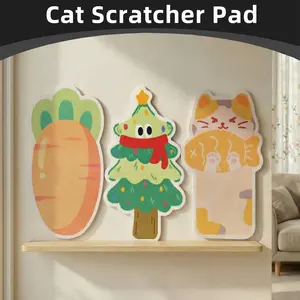 Wall-Mountable Cat Scratching Board – Durable Furniture,【Buy 1 Get 1 Free Cat Toy】, Couch & Carpet Protector for Indoor Cats, Scratch & Play Haven to Divert Claw Damage, Scratcher Board