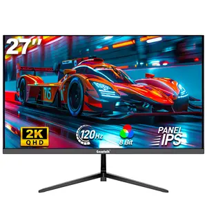 Gawfolk 27" QHD IPS Gaming Monitor – 120Hz, 2560x1440, FreeSync, Zero Frame, HDMI/DP, VESA 75x75mm, for Work & Play