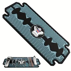 Hair Clipper Pad, Silicone Non-slip Hair Clipper Mat, Heat Resistant Hair Styling Tool Mat, Hairdressing Tool Holder, Hairdressing Accessories