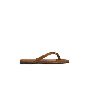 Madewell Iggy Thong Sandal in Glazed Walnut
