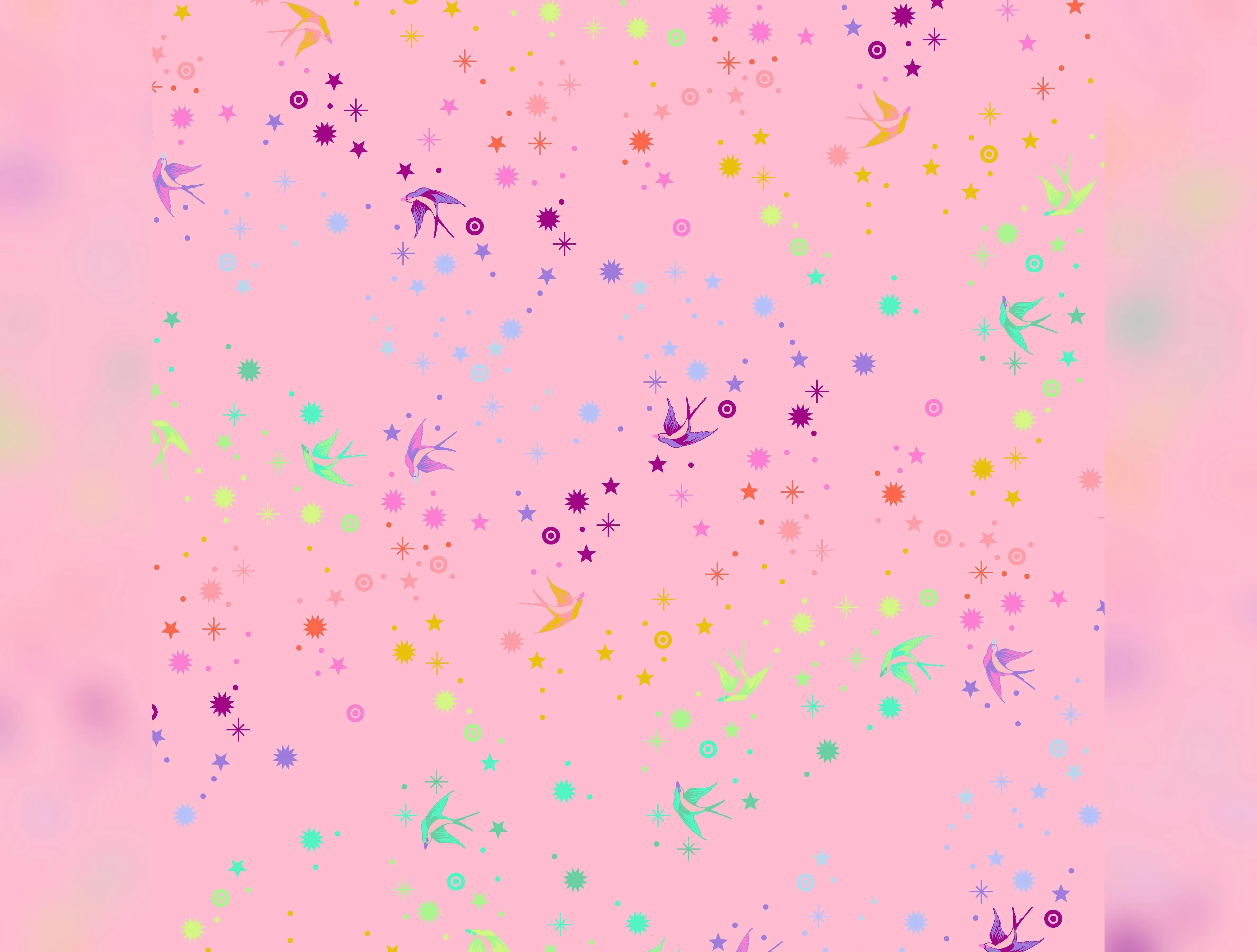 True Colors | Fairy Dust - Blush | Tula Pink for Free Spirit