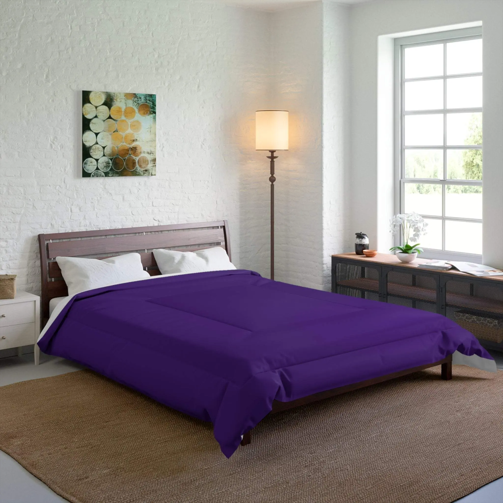 Dark Purple Comforter