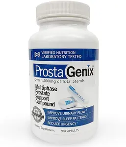 Prostate Support Capsules with Beta Sitosterol for Men’s Urinary Health
