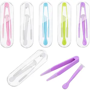 6pcs Colorful Contact Lens Applicators & Removers - Easy-to-Use, Battery-Free Eye Care Tools with Storage Cases for Daily Use & Travel