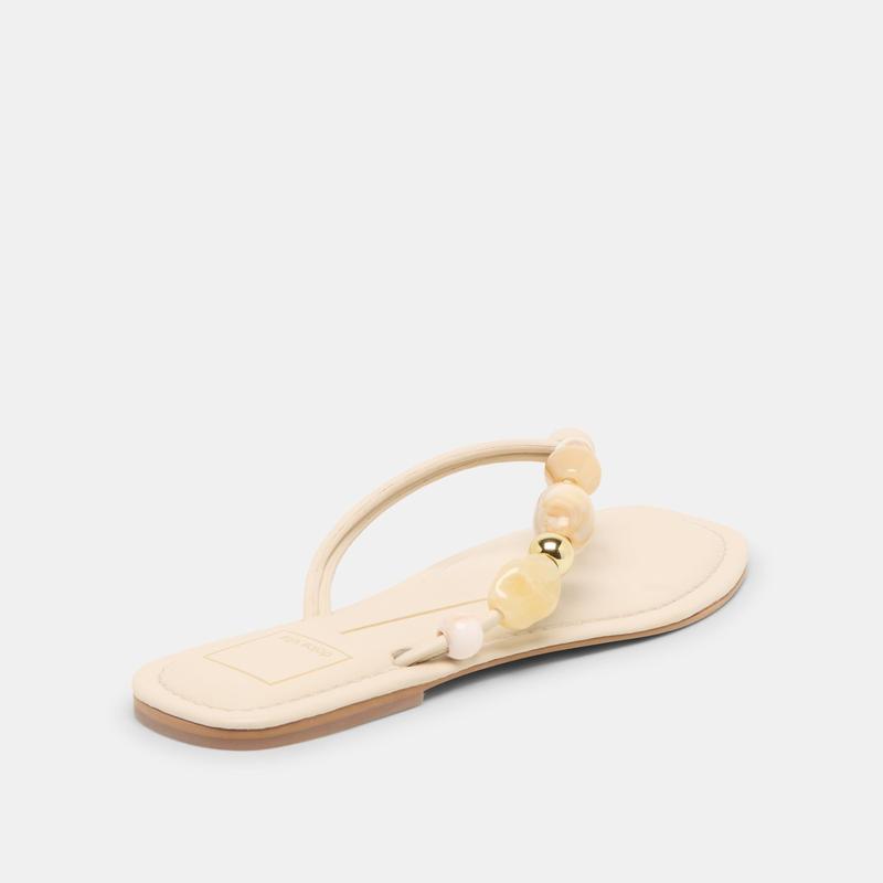Dolce Vita CELY SANDALS IVORY LEATHER