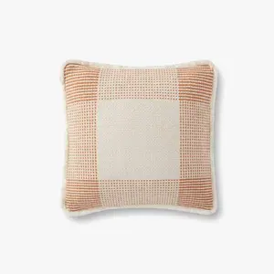 Loloi P0917 Natural/Rust Pillow