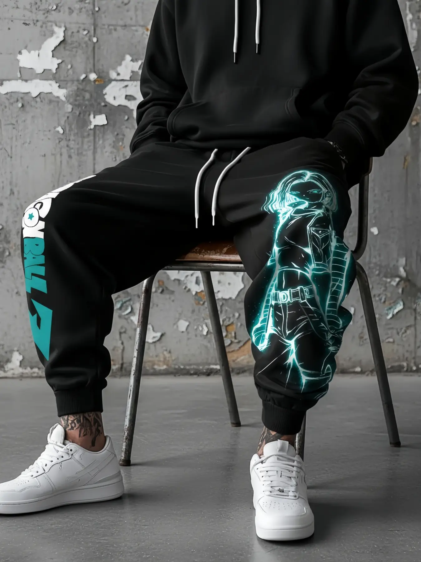 Men's Joggers Pants with Deep Pockets, Women's Stylish Skinny Jogger Pants with Drawstring Waist, High Quality Fitness & Casual Streetwear