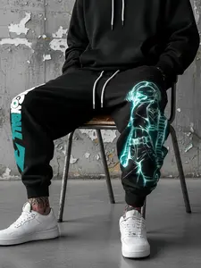 Men's Joggers Pants with Deep Pockets, Women's Stylish Skinny Jogger Pants with Drawstring Waist, High Quality Fitness & Casual Streetwear