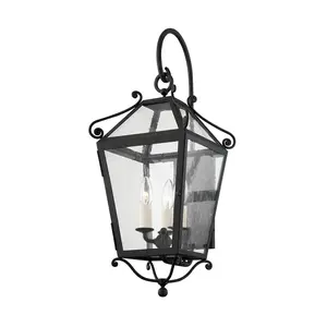 Santa Barbara County Medium Outdoor Wall Sconce - Spanish Colonial Inspired Lighting Fixture