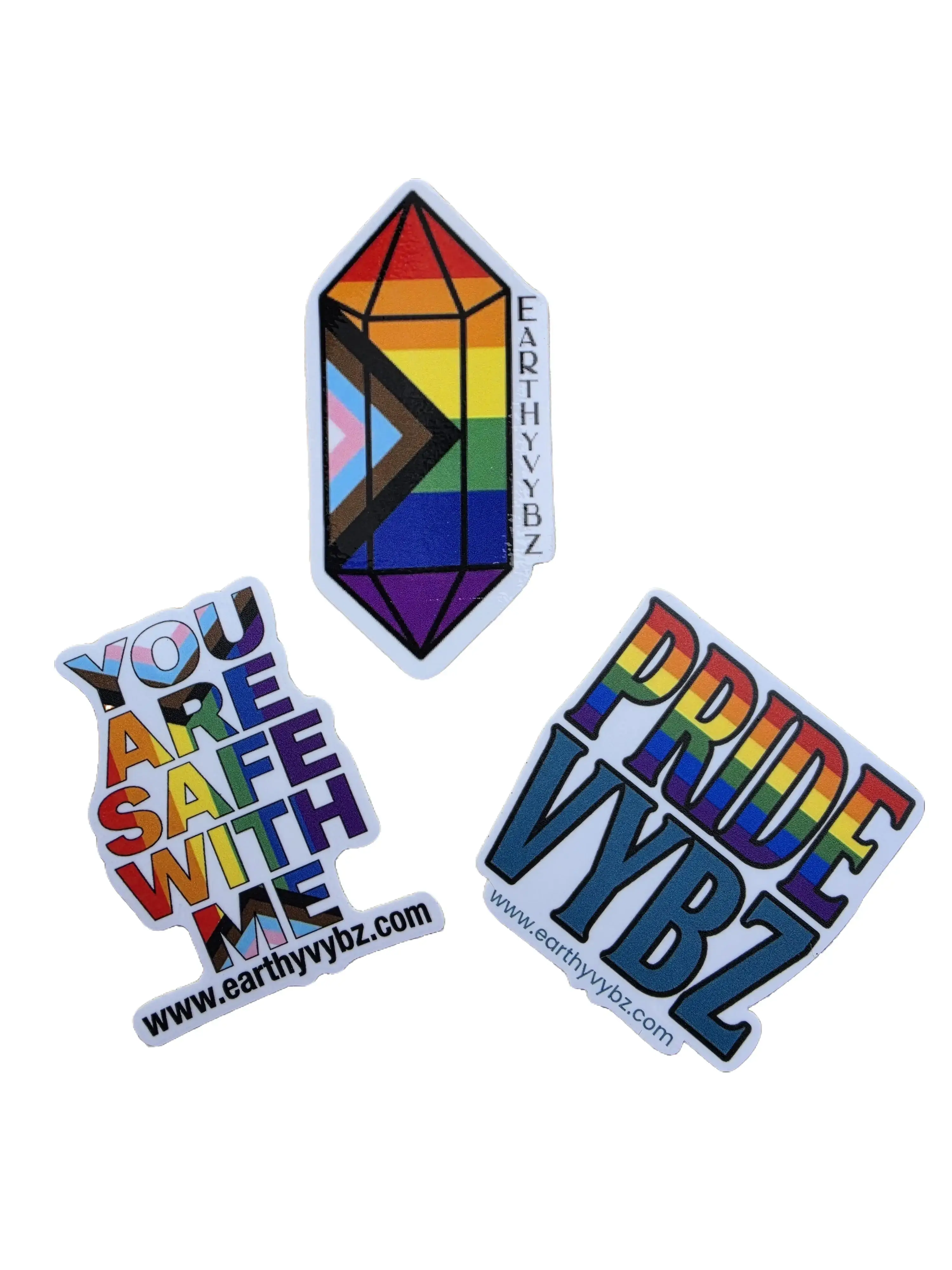 Earthy Vybz Pride Sticker