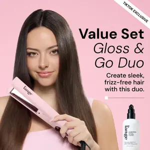 L'ANGE HAIR - Gloss & Go Duo, Create sleek, frizz-free hair with this duo