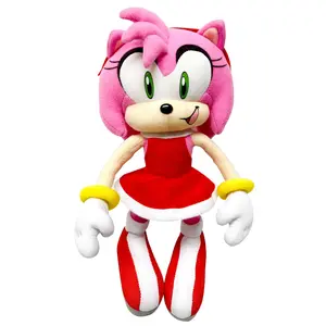 Sonic The Hedgehog - Amy Rose Plush 9"H