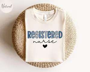 Registered Nurse Shirt for Women, RN TShirt for Registered Nurse, Nursing T-Shirt for Nurse, Gift for Registered Nurse, RN Graduation Gift Tee
