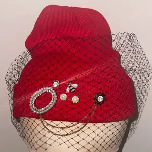 Array of Elegance Veil Beanie
