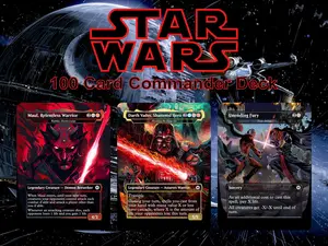 Star Wars Rise of the Sith Proxy Commander Deck | 100 Cards | MTG EDH