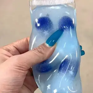 Shapeable Toothpaste Stress Ball Non-Bounce Squishy Shapeable Squeeze Toys Anxiety Relief Vaseline Feel Non-Bounce Squeeze Toys