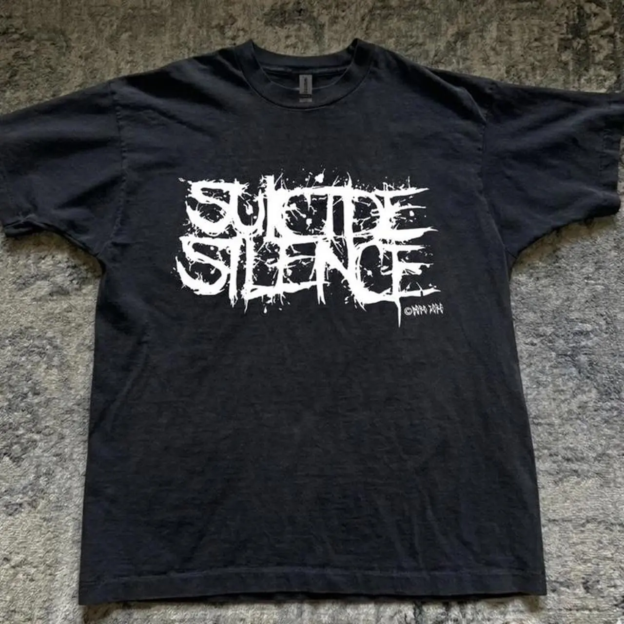 Gildan Men's T-shirt, Suicide Silence gildan reprinted band tee, Suicide Silence Logo Shirt, Deathcore Band Tee, Metalcore Graphic T-Shirt, Heavy Metal Band Shirt, Alternative Music Tee, Unisex Gift