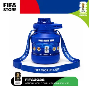 【FIFA WORLD CUP 2026 】Kids Crossbody Water Bottle 830ml | Hands-Free Hydration Jug with Strap, Easy Carry for Daily Use#SummerVibes Fantasy Football Championship