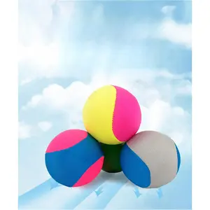 TPR Lycra Cloth-covered Ball, Surfing Pool Water Play Beach Toy, Stress-relief Elastic Water Bouncing Ball
